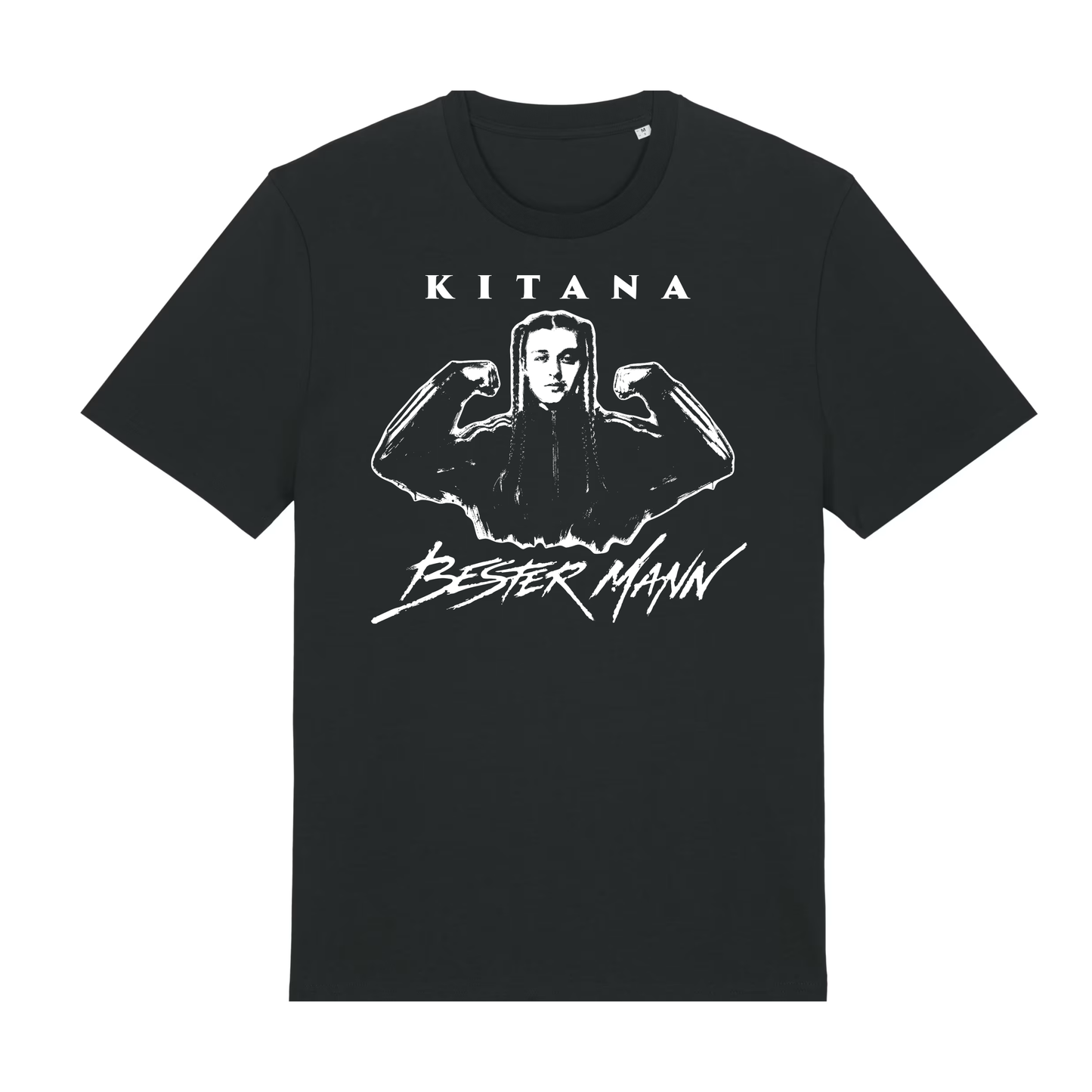 Kitana - "Bester Mann" - T-Shirt (Schwarz) | Pre-Order
