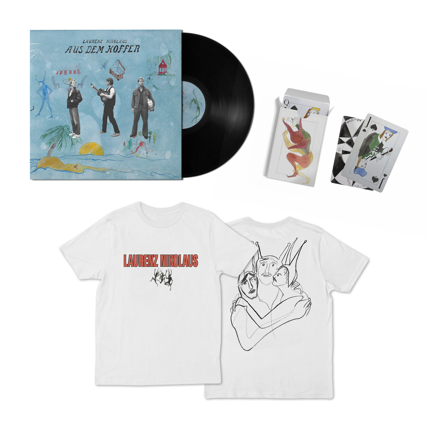 Laurenz Nikolaus - Vinyl + Shirt + Kartenspiel | Kofferset 1 *Pre-Order*
