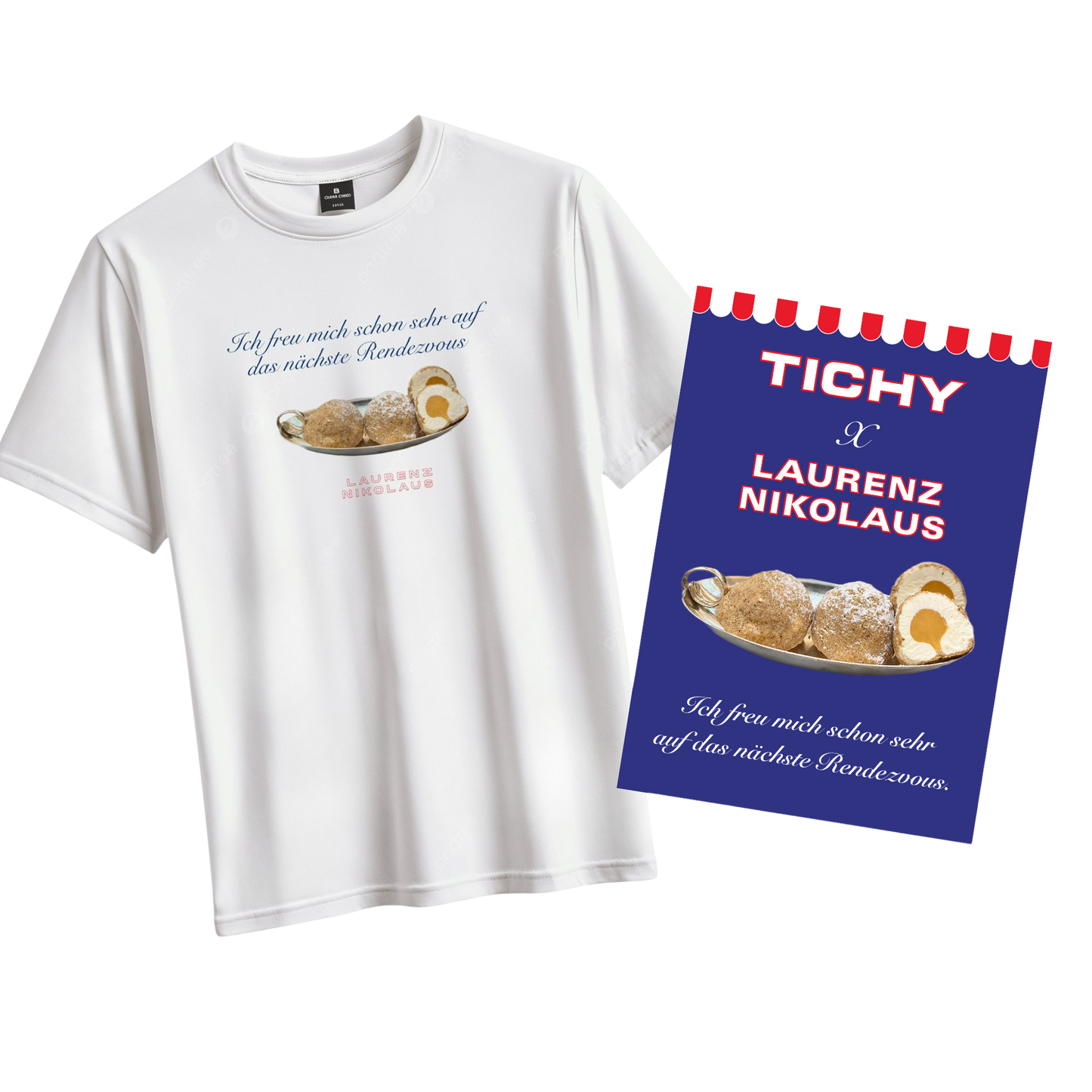 Laurenz Nikolaus x Tichy - Shirt + Plakat