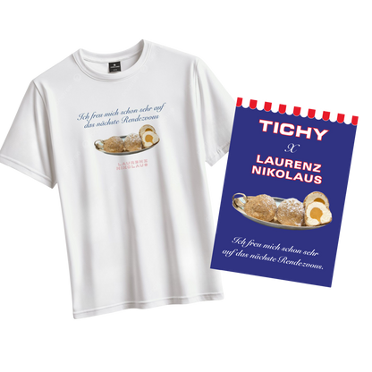 Laurenz Nikolaus x Tichy - Shirt + Plakat